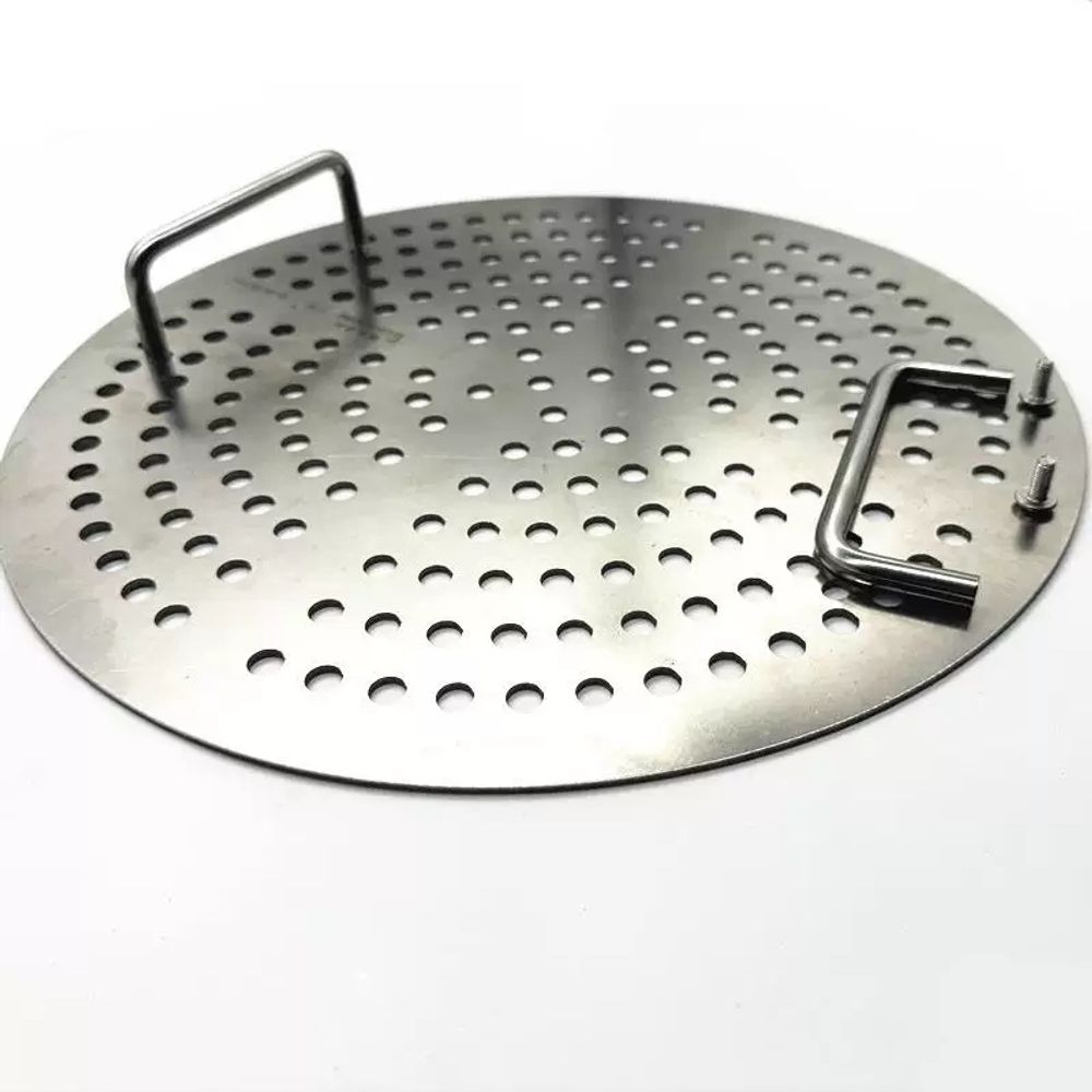 리멤버셀 대형 원형 스텐 06kg 도구 28cm 누름쇠 편육 C. 33cm 스테인리스 스틸 - 상세 이미지 5
