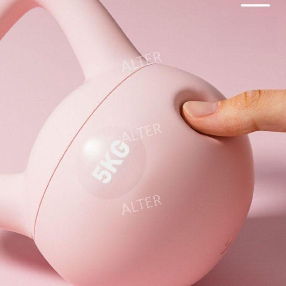 여성용 소프트 케틀벨 홈트 전신운동 덤벨 5kg-보라색 초보 여성 세트 - 상세 이미지 2