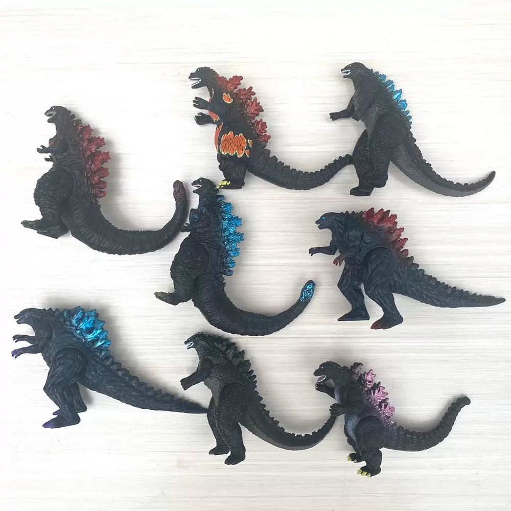 리멤버셀 고질라 괴수행성 26cm 어스 피규어 A. 손과 발이 움직이는 8cm 공룡 고질라 - 상세 이미지 2