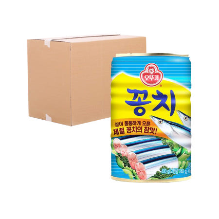 상세표기 로지프로 오뚜기 꽁치 24개입 (1박스) 냉동꽁치