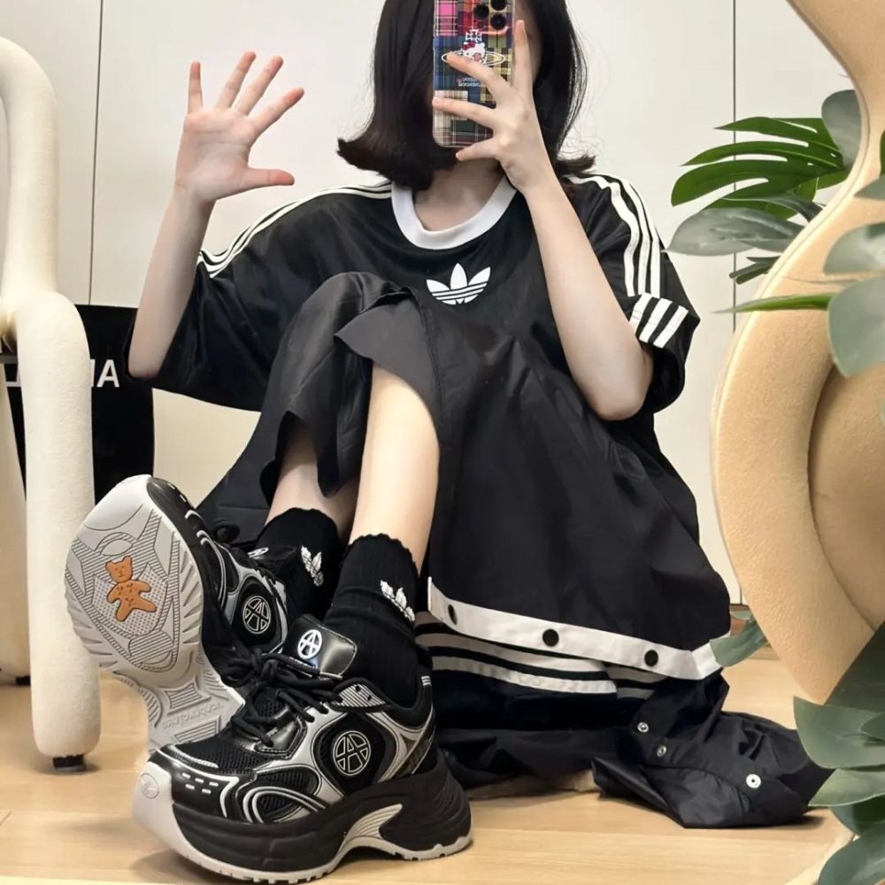 아디다스 W 아디브레이크 우븐 레이어드 스커트 HC6566 - 상세 이미지 4