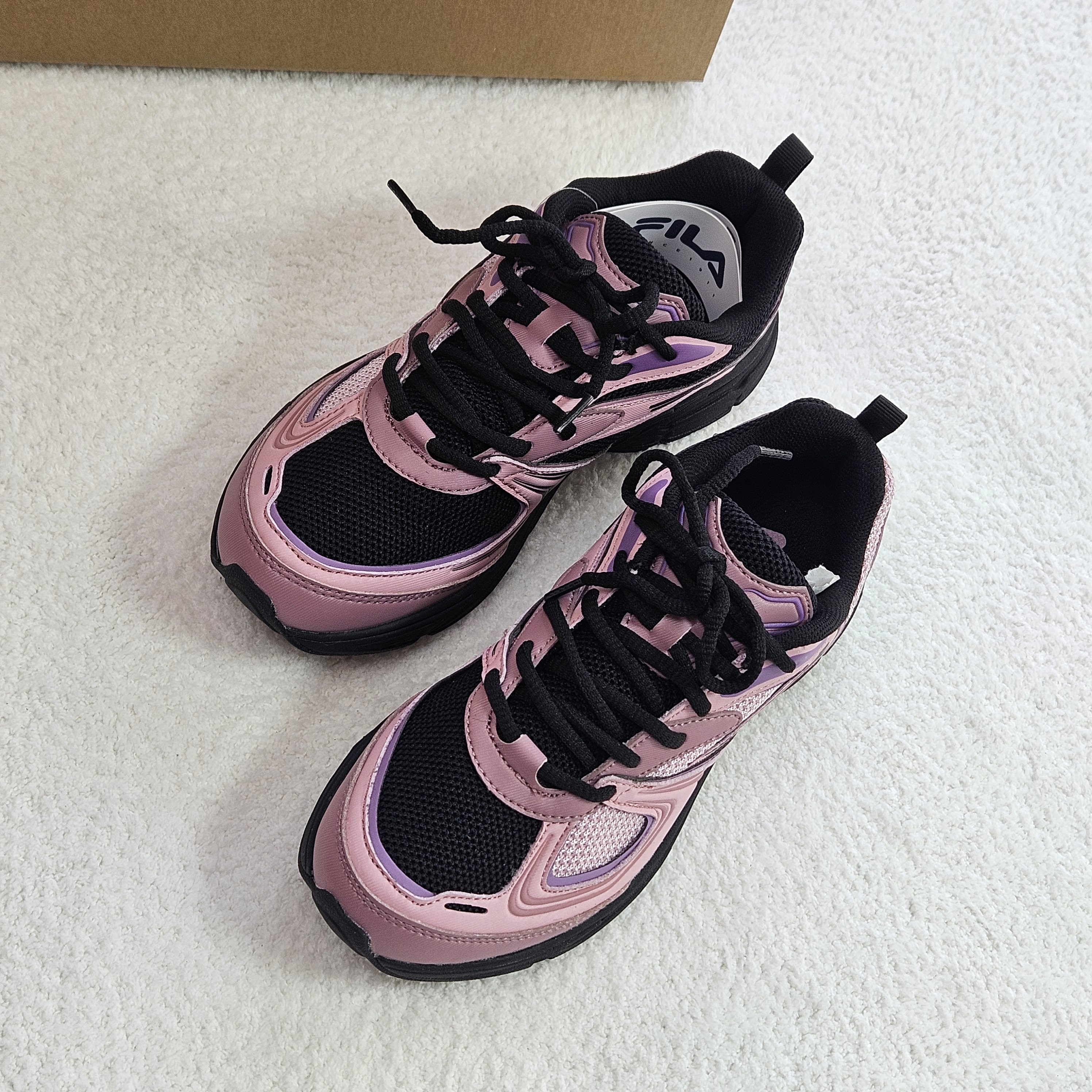 FILA 휠라 인터런 실버 핑크 1RM02699G-010 1RM02699G-651 이미지 7