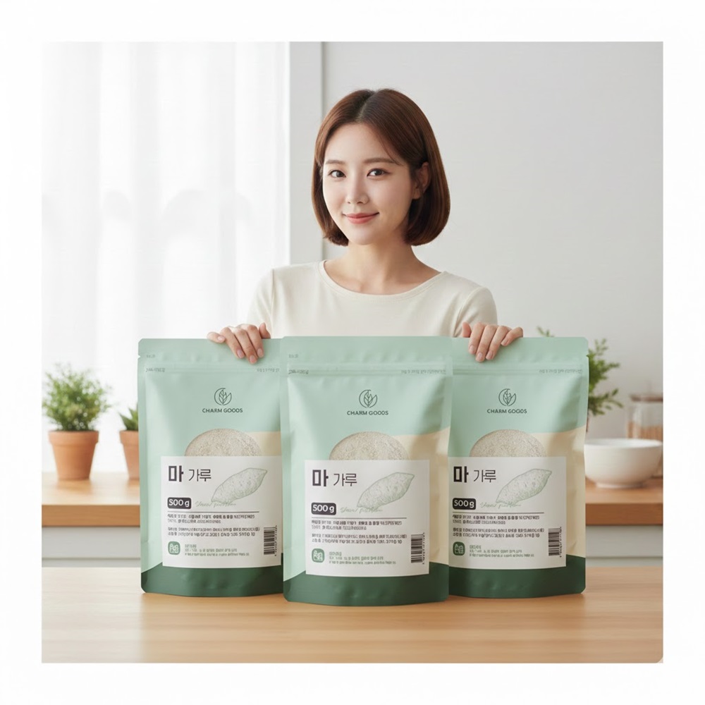참굿즈 마 가루 참마분말 500g 3개 - 상품 이미지