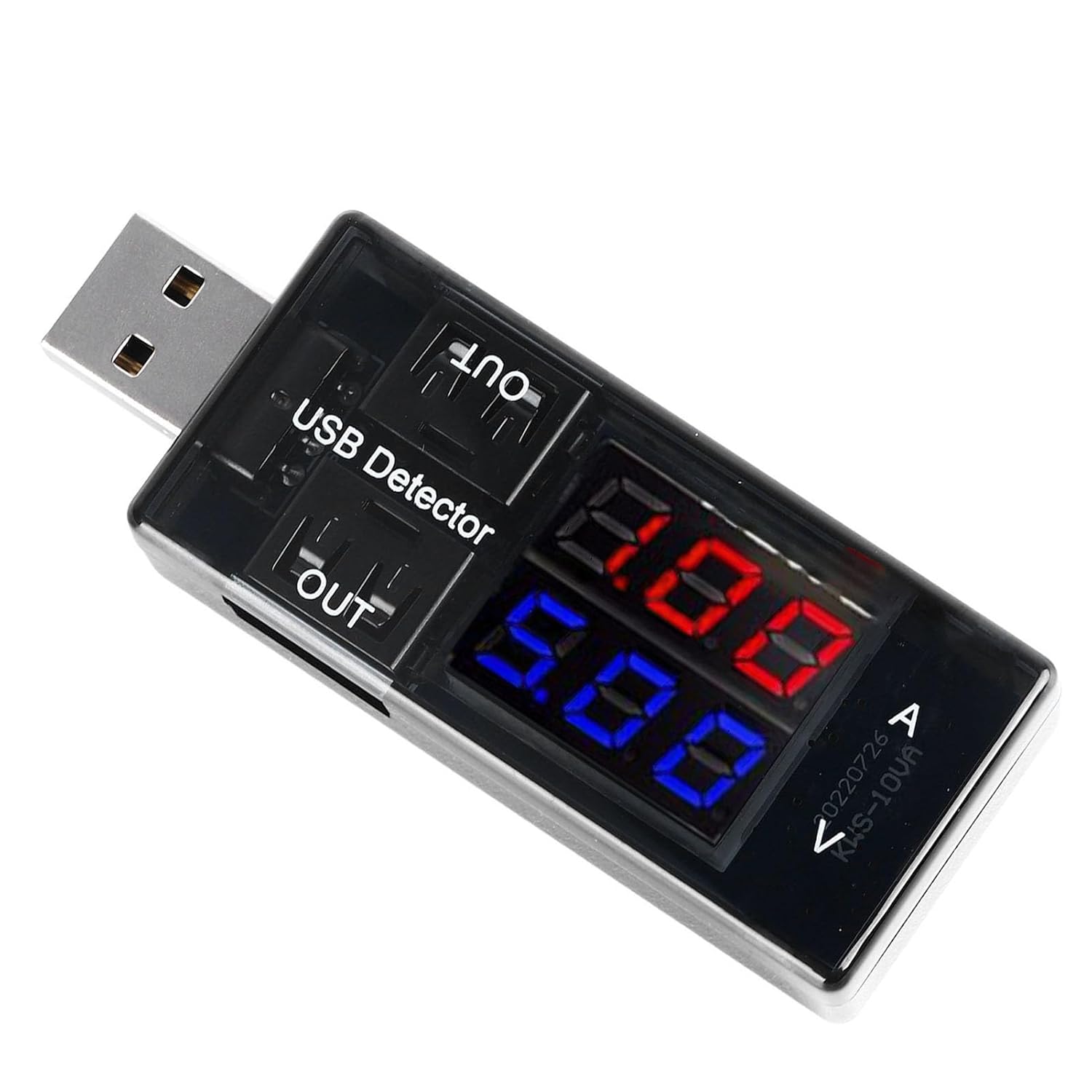 USB 전압 전류 테스터 C 전원 미터 디지털 멀티미터 타입 및 뱅크 : 에어픽업