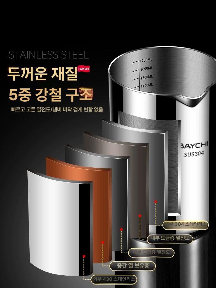 파스타 팟 어묵 국수 솥 채망 냄비 꼬치냄비 스텐 깊은 멀티팟 파스타냄비 멀티 튀김기 - 상세 이미지 4
