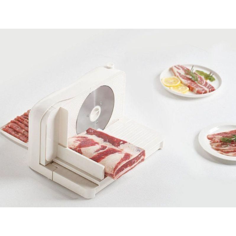 가정용육절기 고기 슬라이서 탁상용 식당 수동 고기절단기 야채 세절기 - 상품 이미지