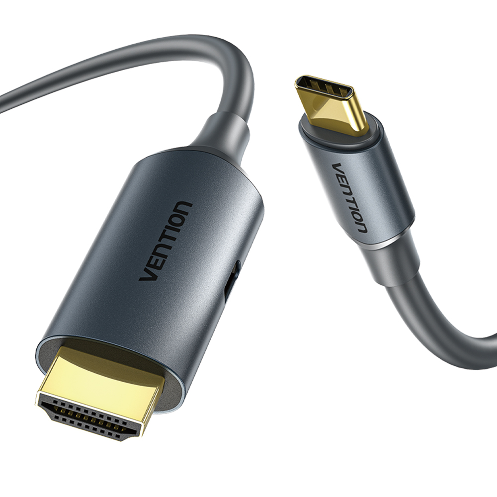 벤션 4K HDMI to C타입 모니터 VR AR 미러링 비디오 케이블 ABL - 상품 이미지