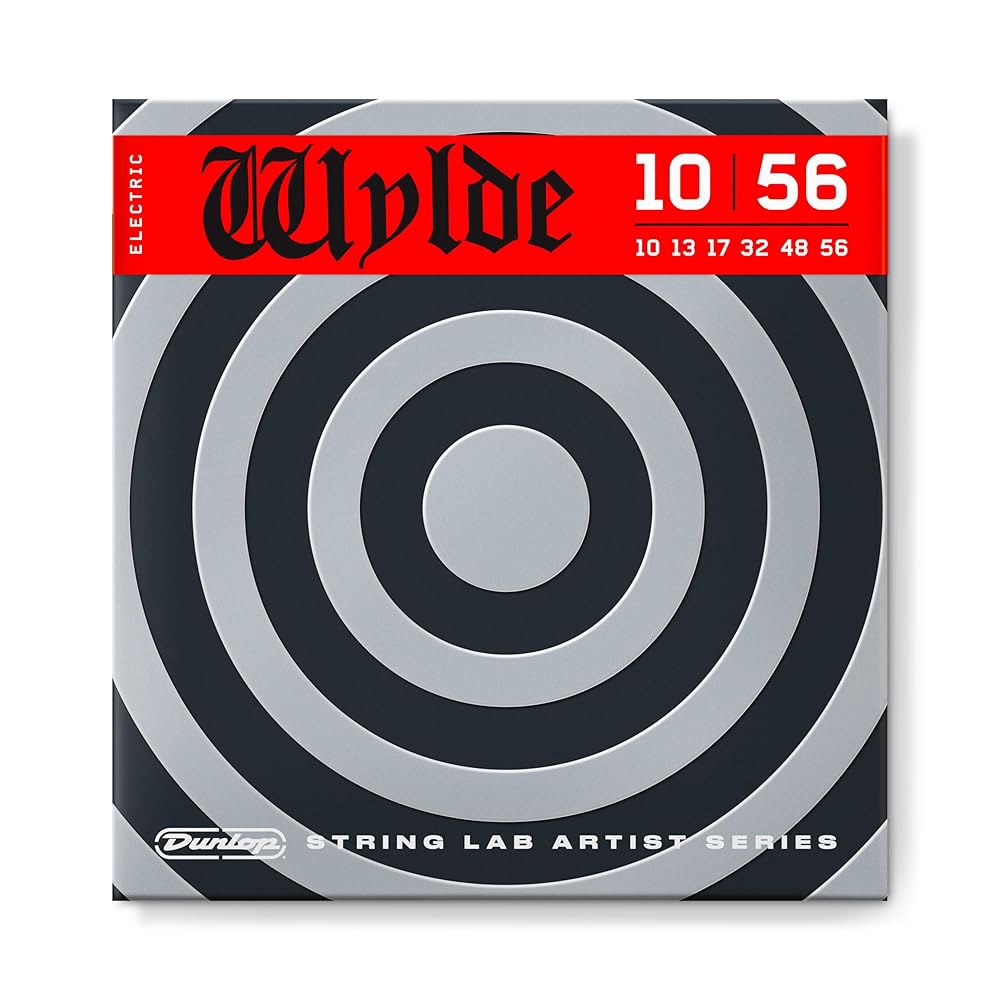짐 던롭 잭 와일드 스트링 랩 일렉트릭 기타 10-56 10-52 GAUGE - 상품 이미지