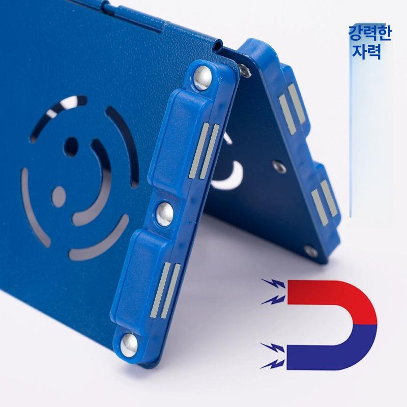 배달통 칸막이 라이더용품 거치대 음식물 고정 마그네틱 기타 박스용 길이 x 폭 자석 가드 4개 - 상세 이미지 3