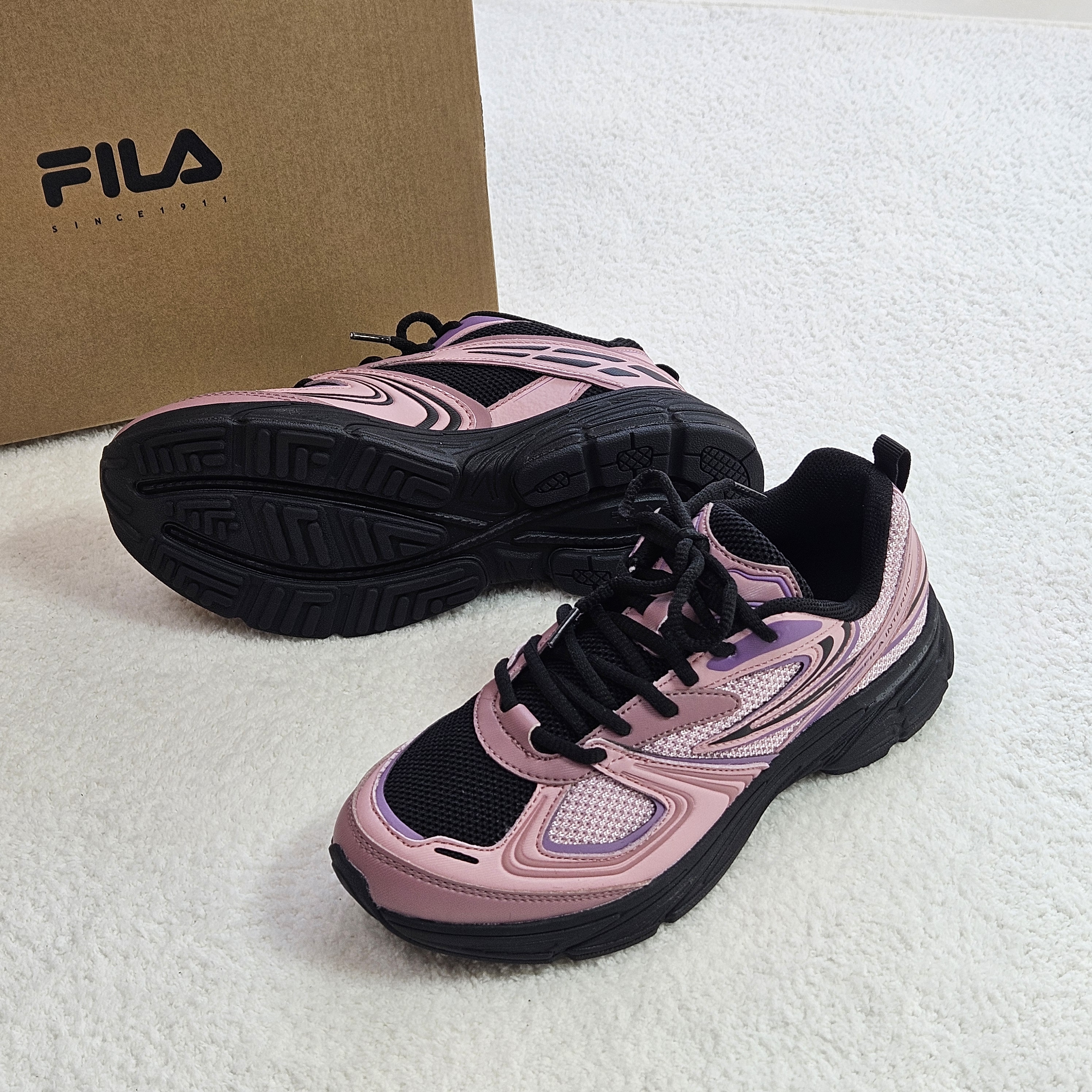 FILA 휠라 인터런 실버 핑크 1RM02699G-010 1RM02699G-651 이미지 8
