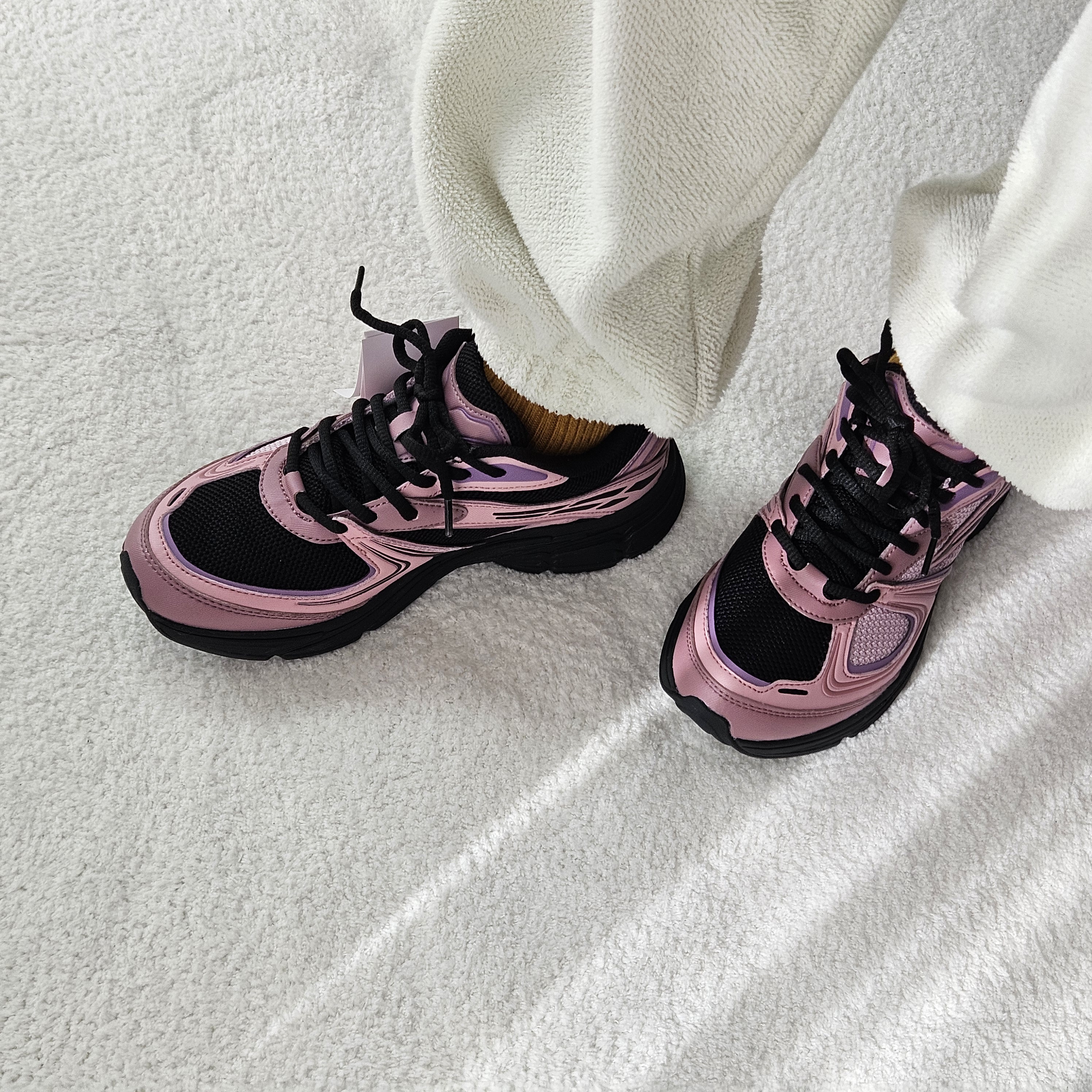 FILA 휠라 인터런 실버 핑크 1RM02699G-010 1RM02699G-651 이미지 6