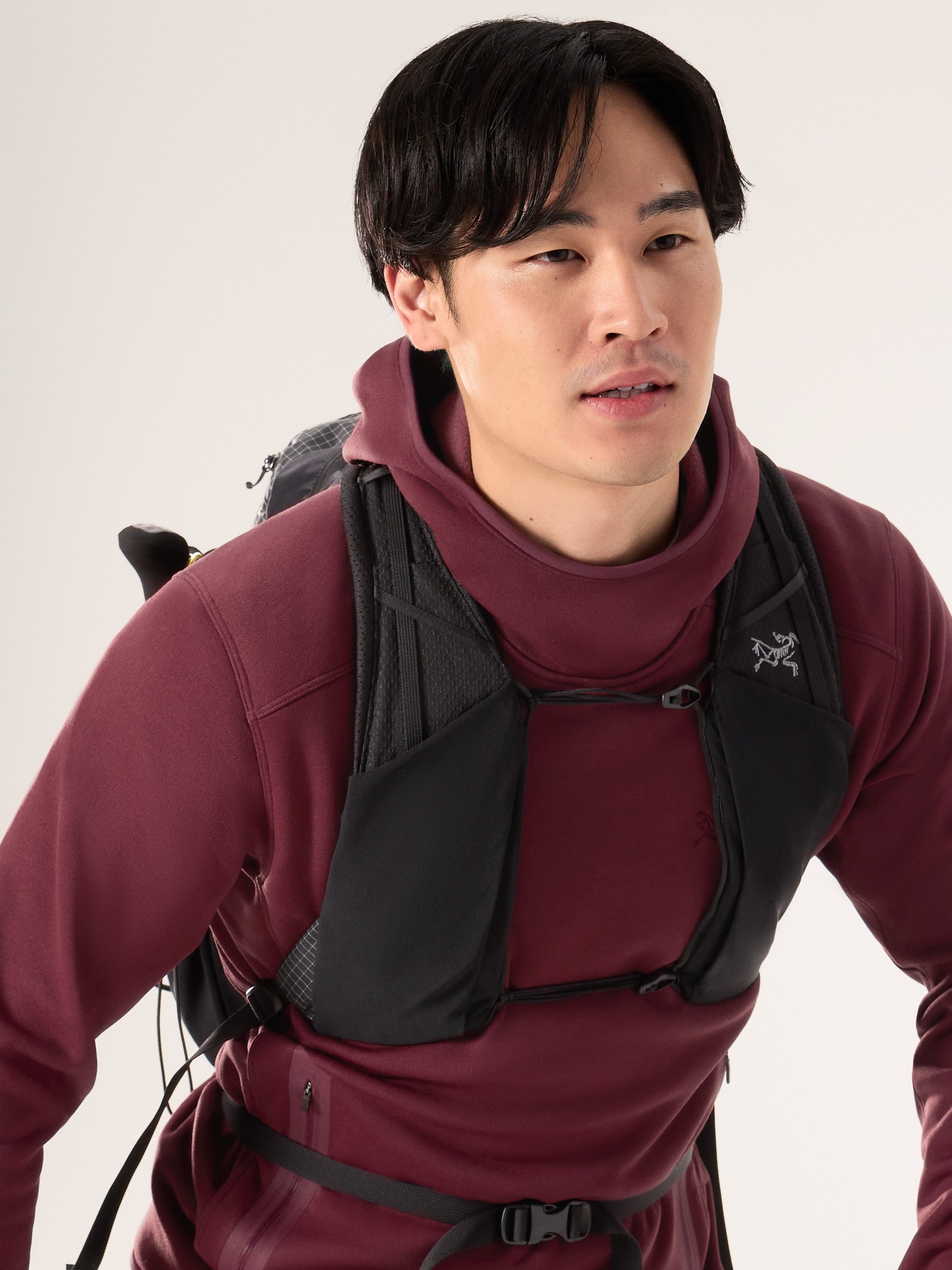 아크테릭스 카이어나이트 풀오버 후디 남성 25FW [관부가세 포함] 기모 후드 등산 티셔츠 이미지 6