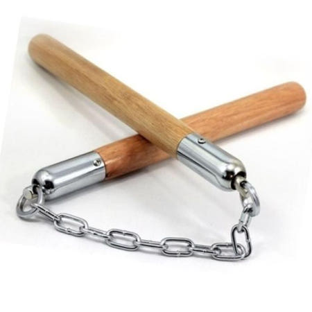 세이프 무술 원목 쌍절곤 나무쌍절곤 격투기 호신용품 1개