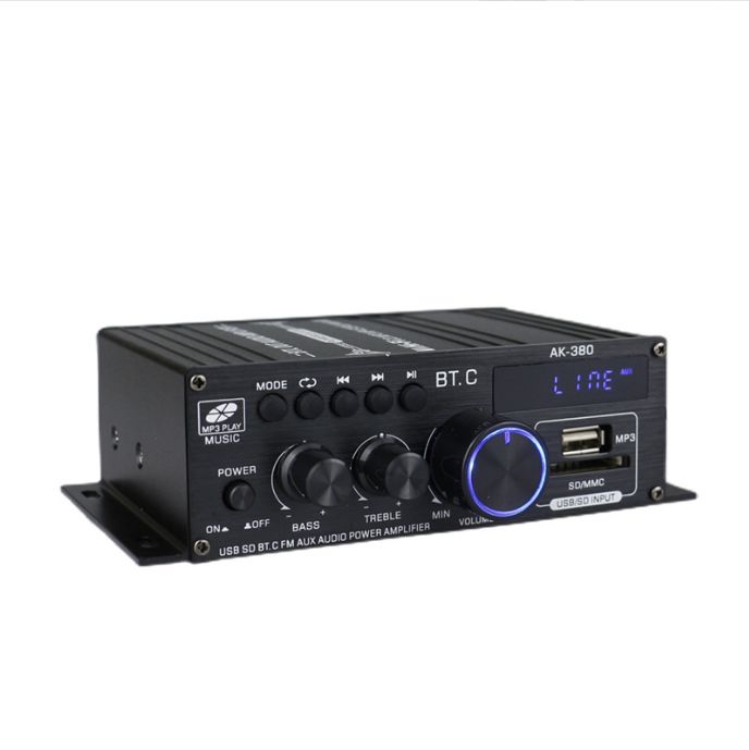 오디오 가정용 리모컨 USB 연결 FM 수신기 버스킹용 전원미포함 - 상세 이미지 2
