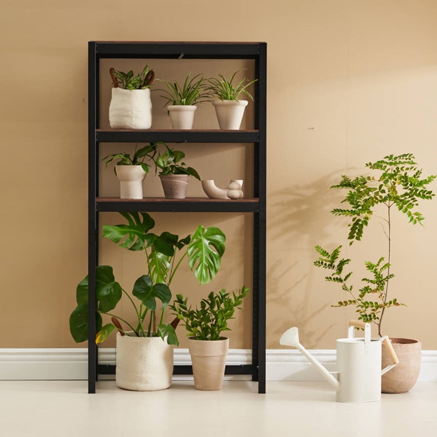 거실 2단 선반 경량 렉 펜트리 조립 수납 낮은 무볼트 앵글 장 벽 무타공 선반 706060