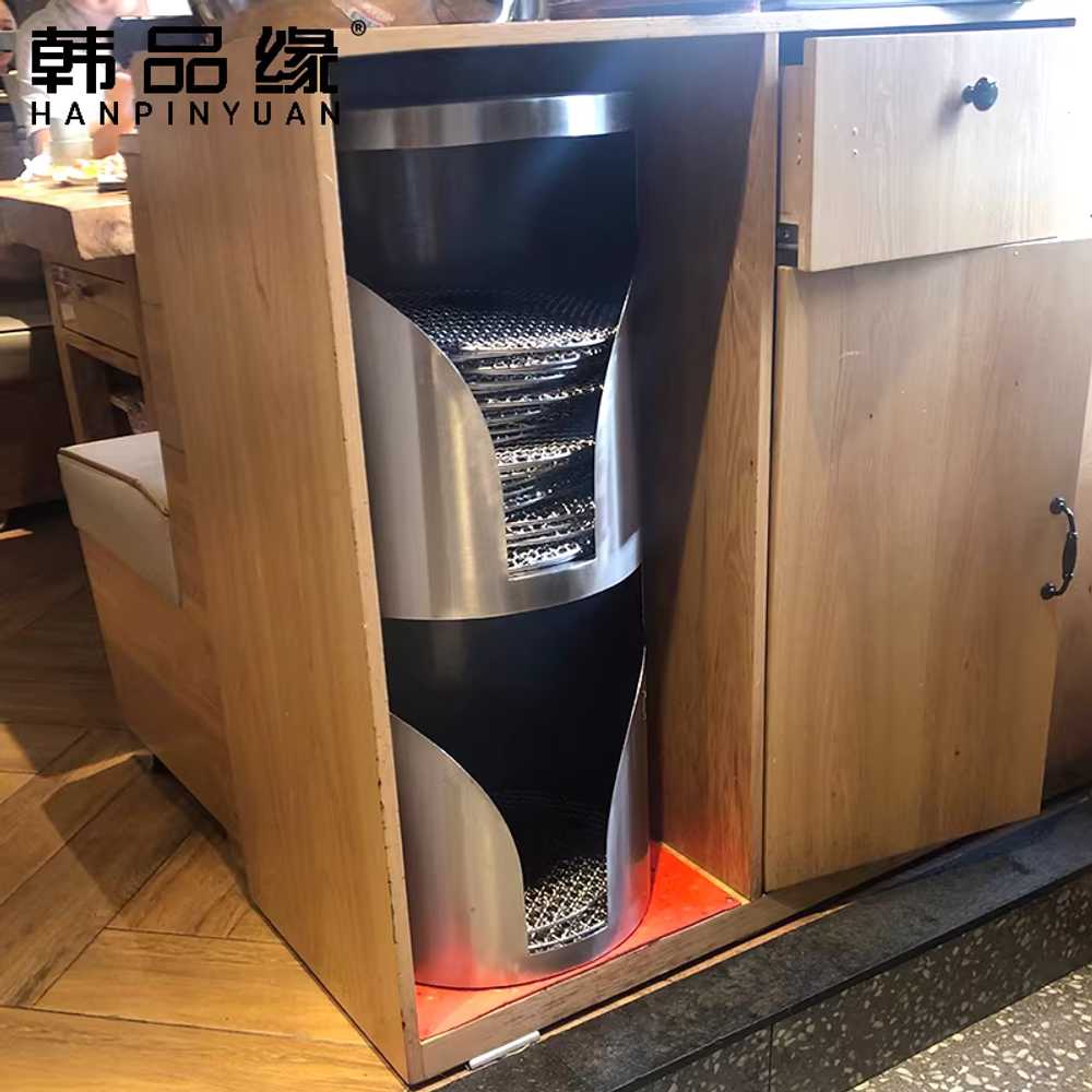 석쇠 보관함 구이판 카트 트레이 정리 스테인레스 팬 26.5cm - 상세 이미지 2