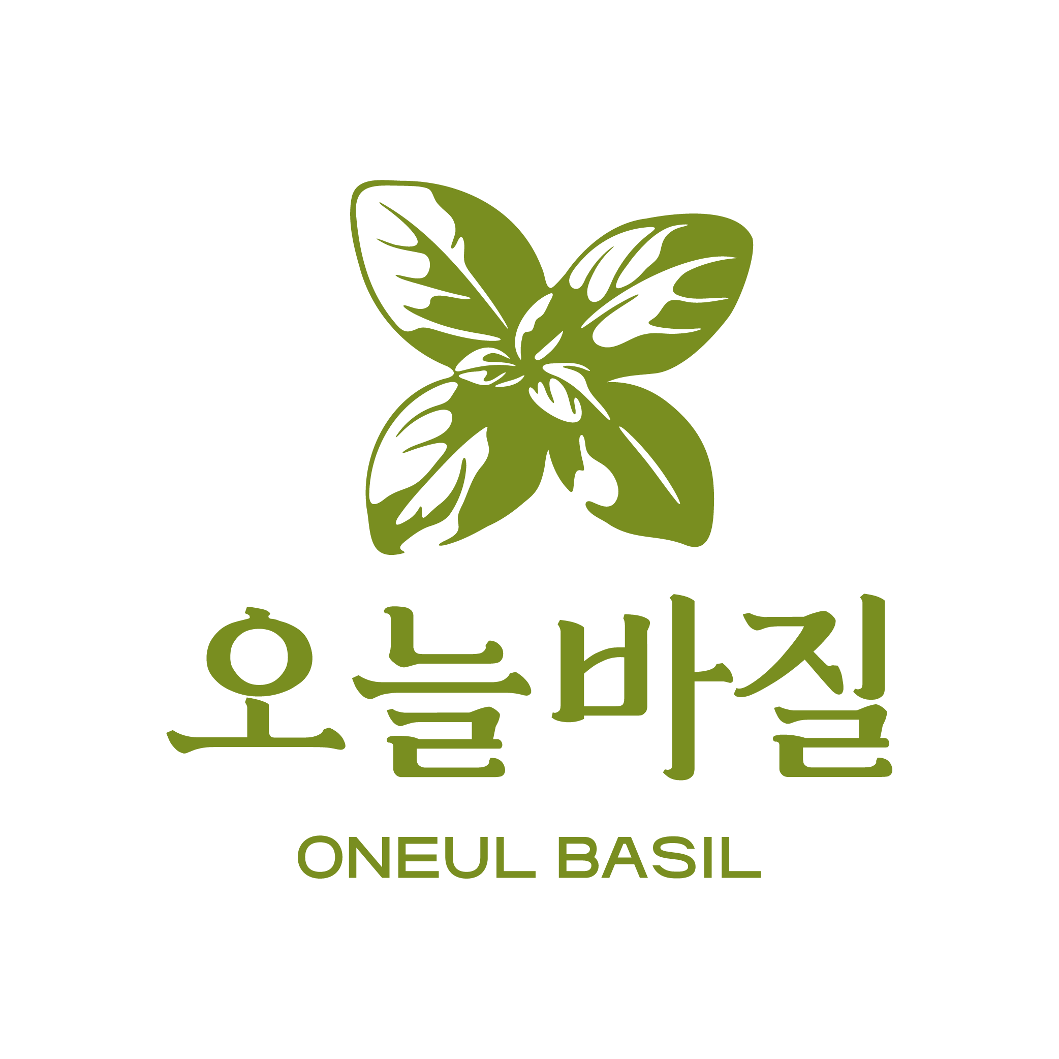 오늘바질 스토어 로고