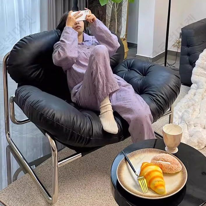 편한1인용쇼파 독서의자 거실 인테리어 미드센츄리 원룸 - 상세 이미지 2