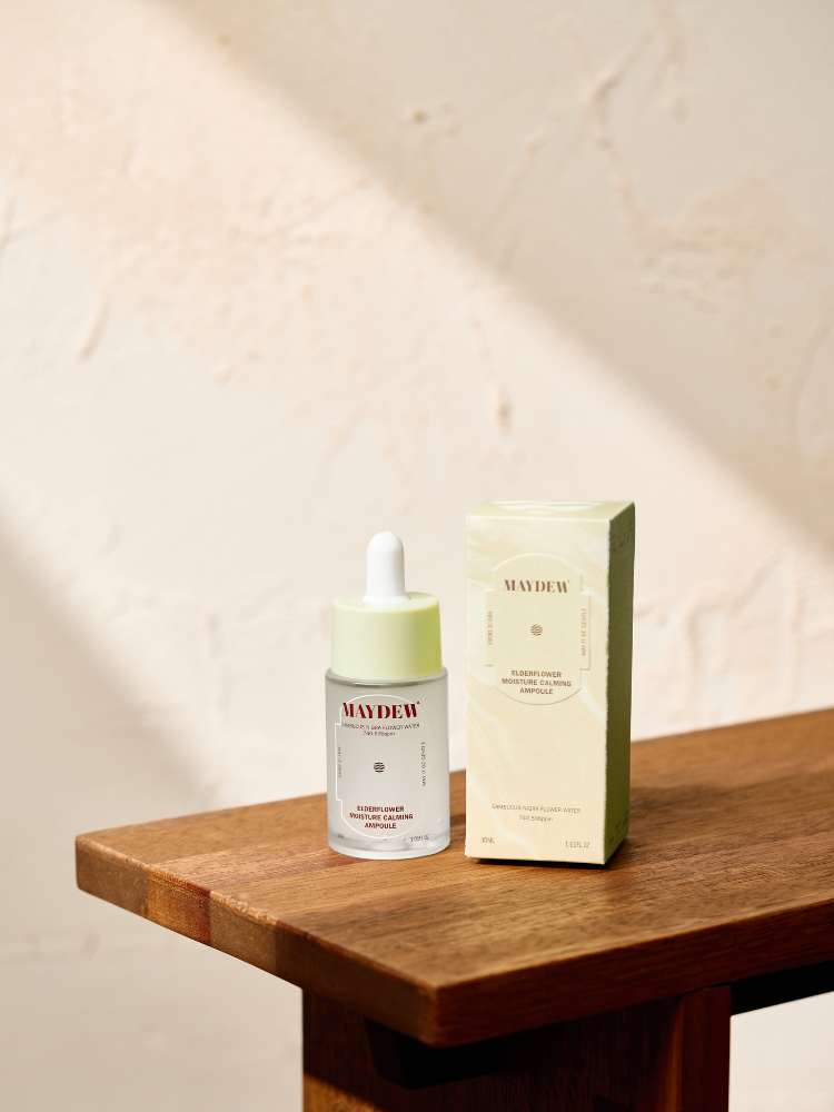 메이듀 엘더플라워 모이스처 카밍 앰플 30ml 순한 민감피부 진정 수분앰플 속건조 케어 장벽보습 수분광채 임산부 사용가능 - 상세 이미지 5