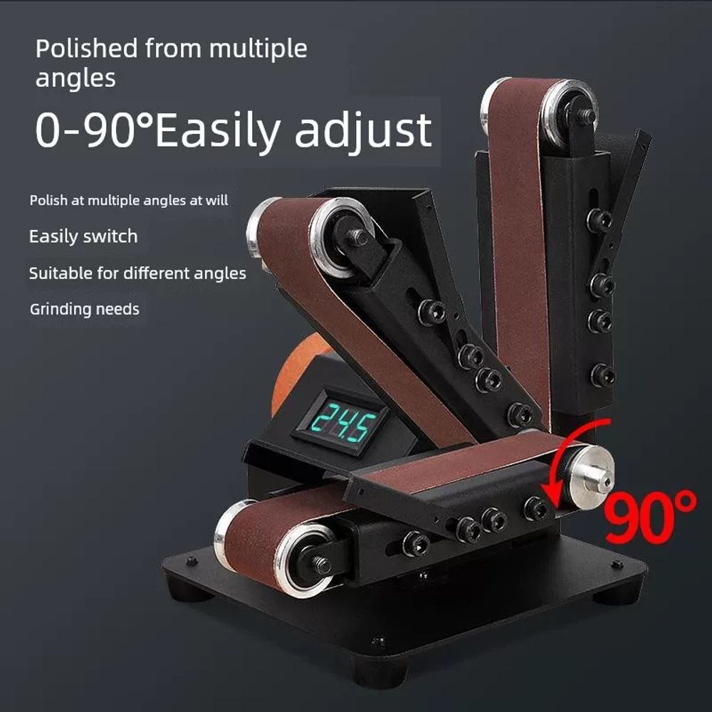 칼갈이 칼 연마기 주방 250W 칼날 A. 250W 7단 가변 도 벨트 샤프너 표준 모델 - 상세 이미지 4