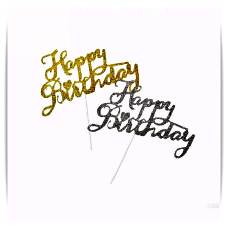 해피벌스데이 파티픽 케이크장식 파티 토퍼 생일픽 케이크토퍼