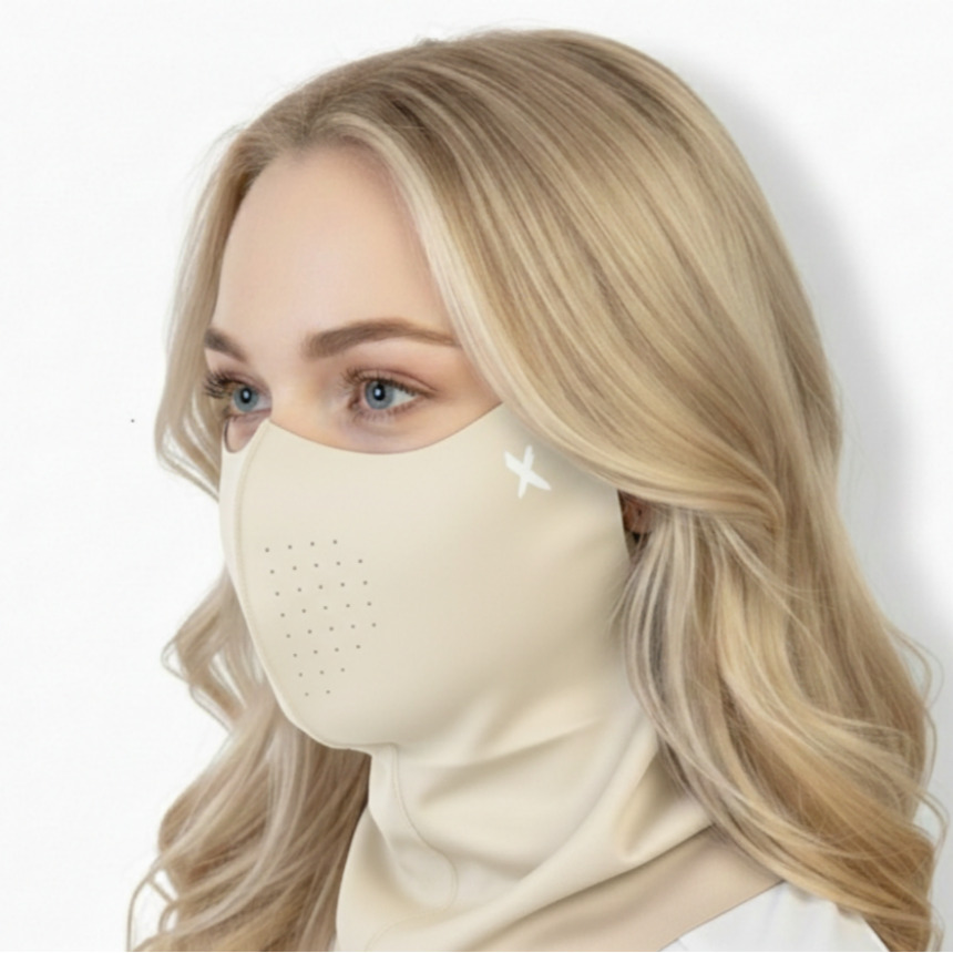 펜타엑스 스포츠 자외선차단 마스크 하프 얼굴 햇빛가리개