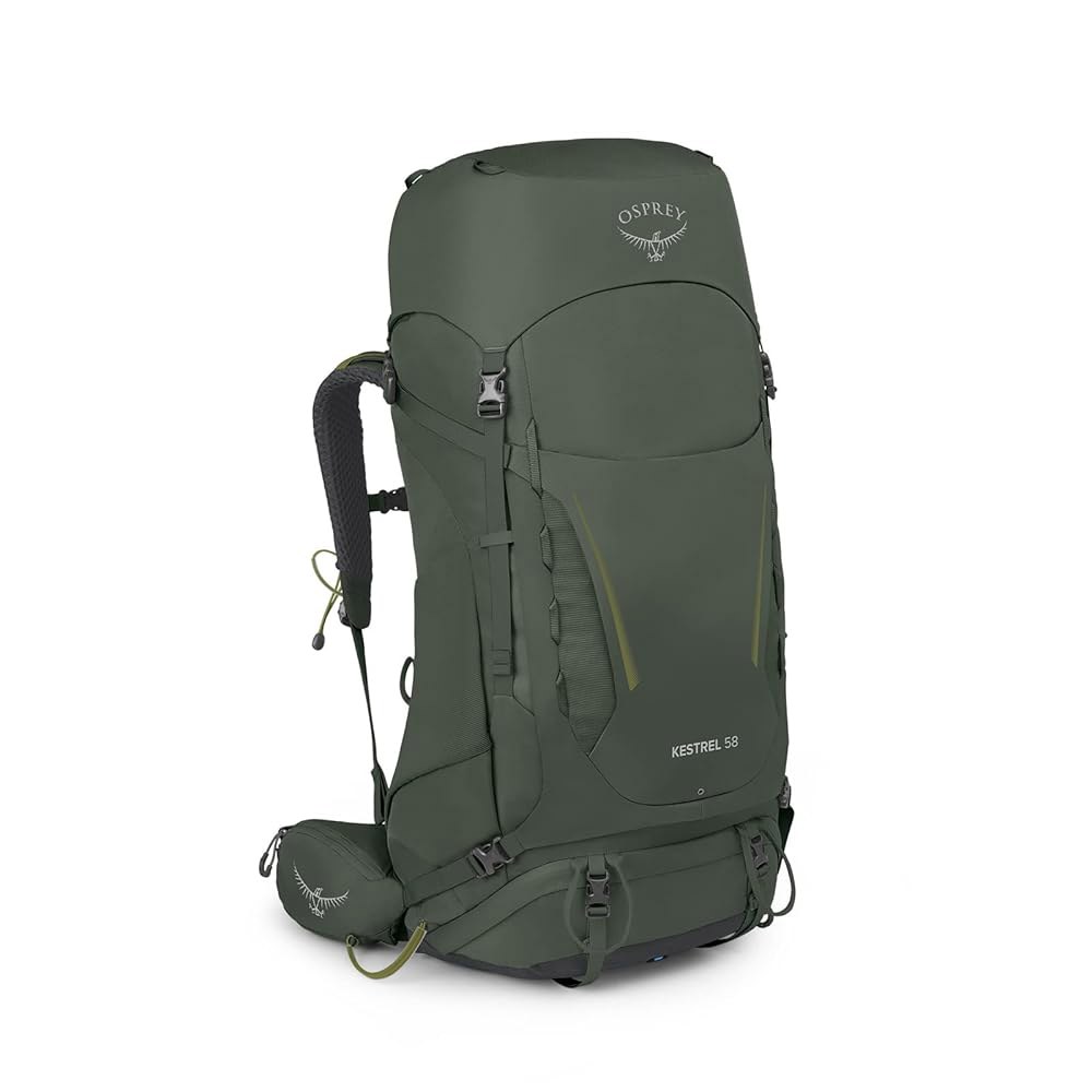 오스프리 케스트렐 58L 남성 백팩, 분재 그린, L/XL Bonsai Green Medium-Large - 상품 이미지