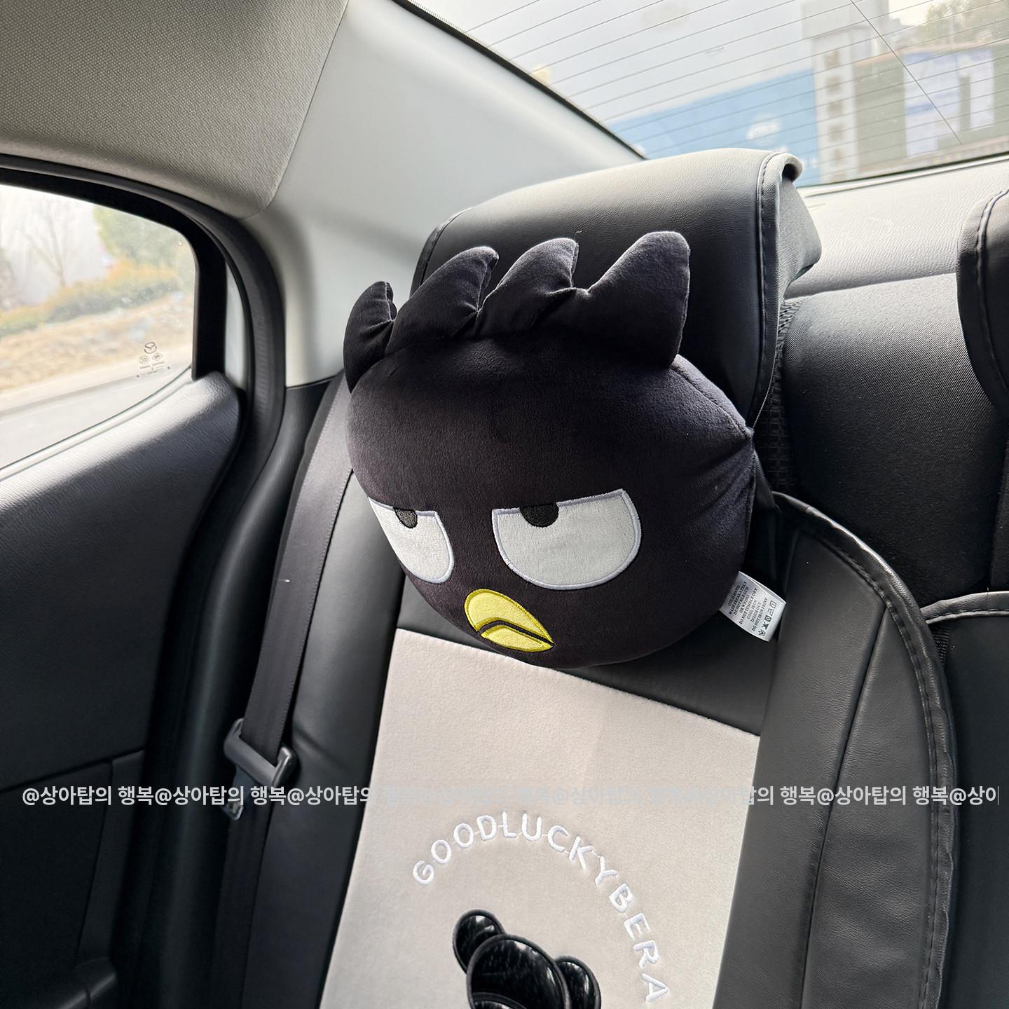 배드바츠마루 차량 목 베개 요추 쿠션 어깨보호 안전벨트 커버 자동차 차량용품 목쿠션 장식 작은 배드바츠마루 헤드본 베개 1개 이미지 7
