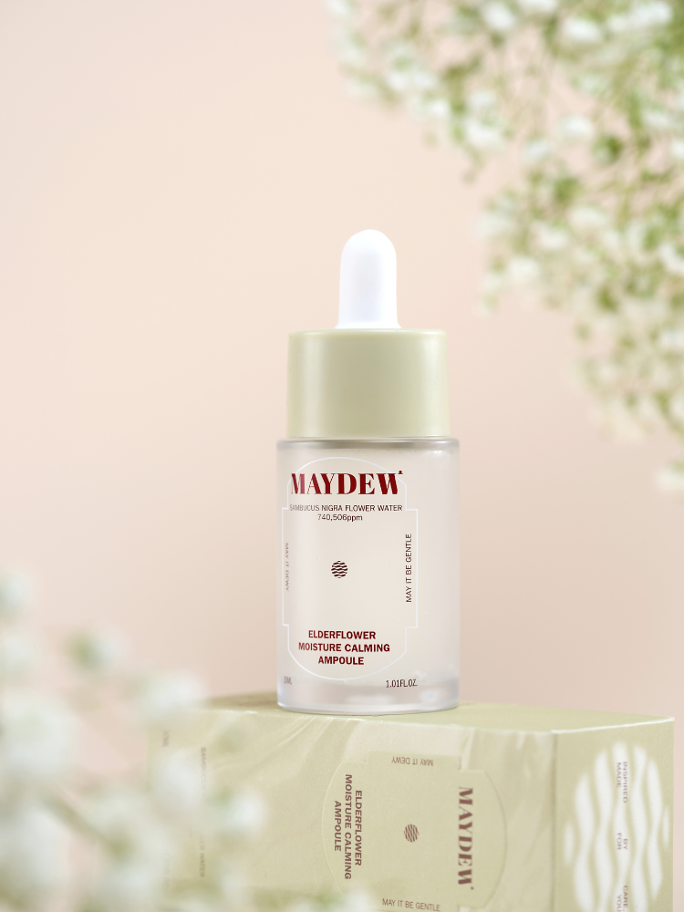 메이듀 엘더플라워 모이스처 카밍 앰플 30ml 순한 민감피부 진정 수분앰플 속건조 케어 장벽보습 수분광채 임산부 사용가능 - 상세 이미지 2