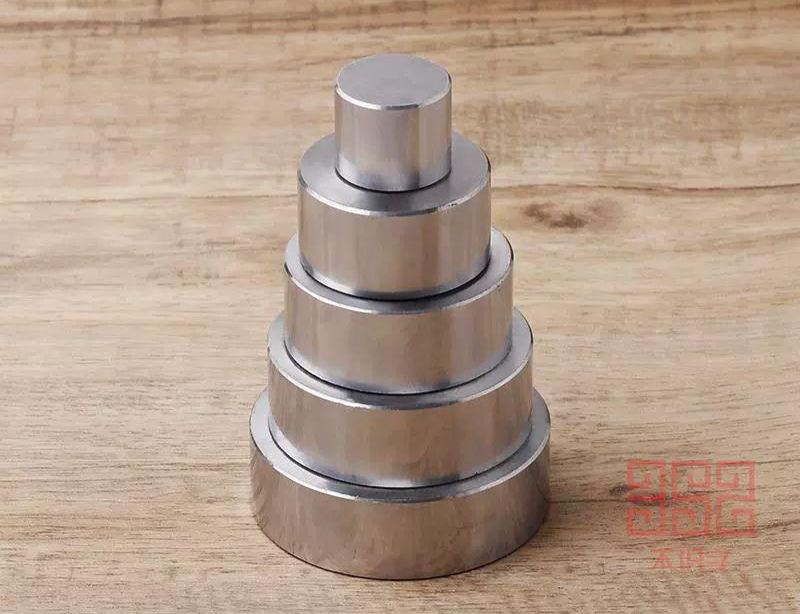 대장간 연마도구 보석 모루 금속공예 작업대 공예 가공 원형 두께10mm 원형지름30mm - 상품 이미지