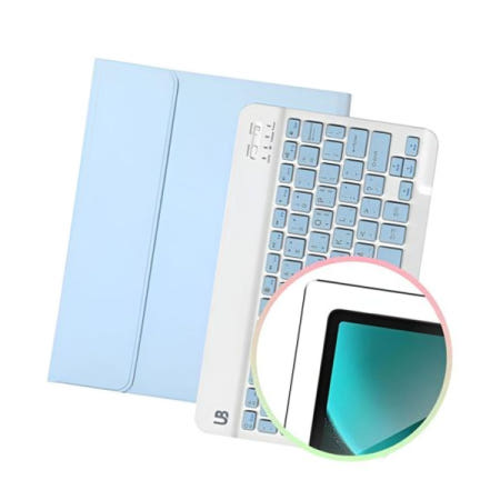 (주)유비코퍼레이션 휴대용키보드 10.5 키보드 케이스+액정 보호필름 갤럭시탭A8 1매