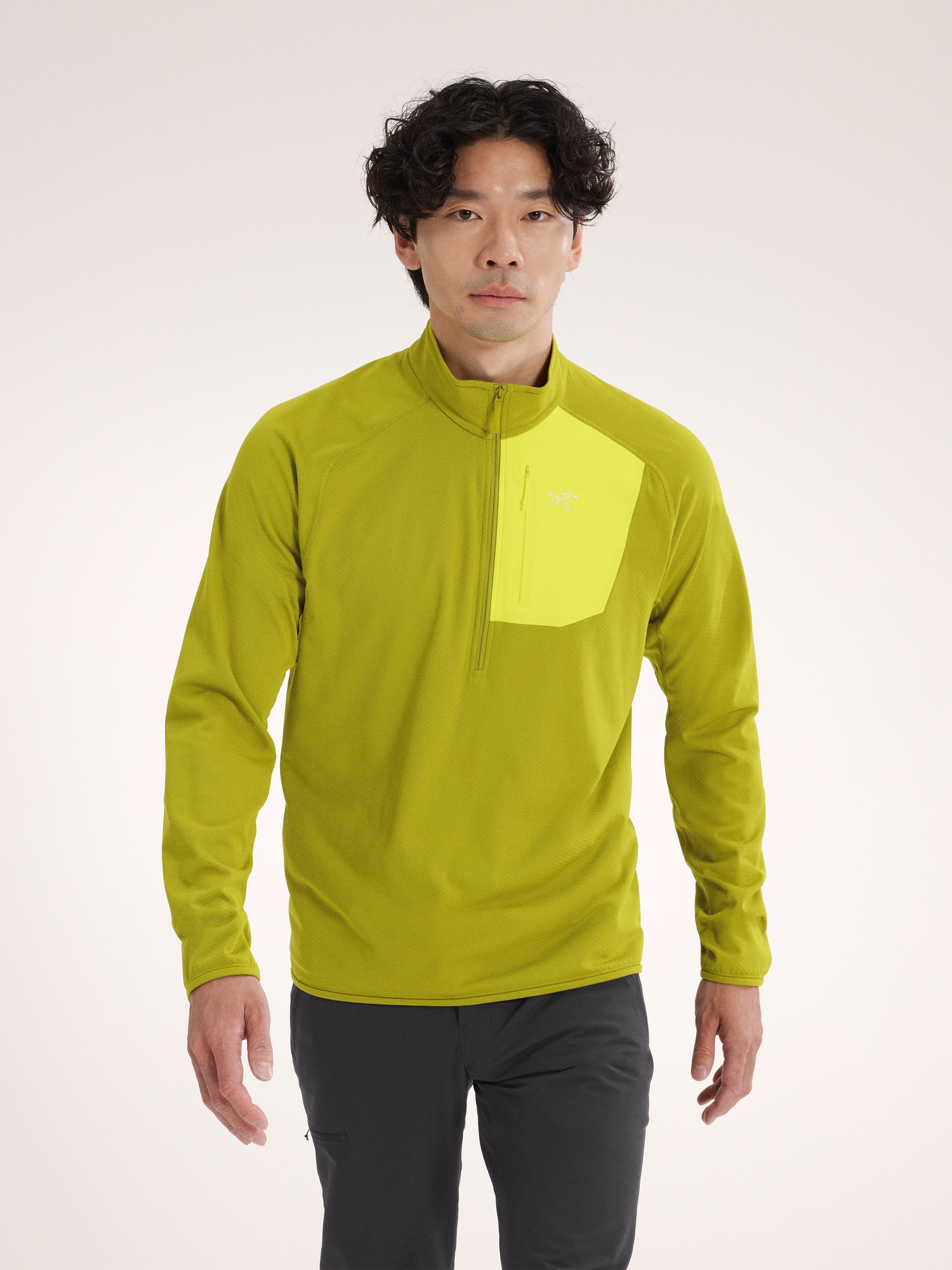아크테릭스 델타 1/2 짚 넥 남성 25FW 초경량 하프 집넥 미드레이어 [관부가세 포함] - 상세 이미지 3