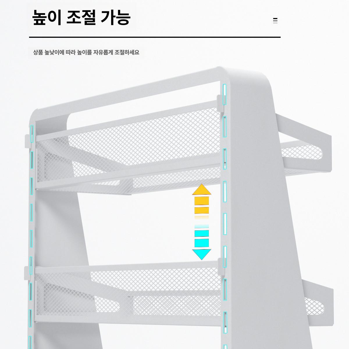 이동식 가판대 문구 진열장 행사 선반 약국 매장 판매대 진열대 - 상세 이미지 3