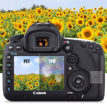 (주)에스에이치몰 6보급창고 2장 캐논 EOS 200D 액정필름 카메라보호필름