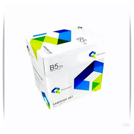 [앤츠런3협력사]프리미엄 복사지 B5 75g 500매 더블에이 급 인쇄 용지