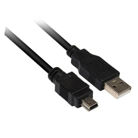 미니5핀 USB 미니5핀케이블 효도라디오 디카 연결 선 60CM MP3