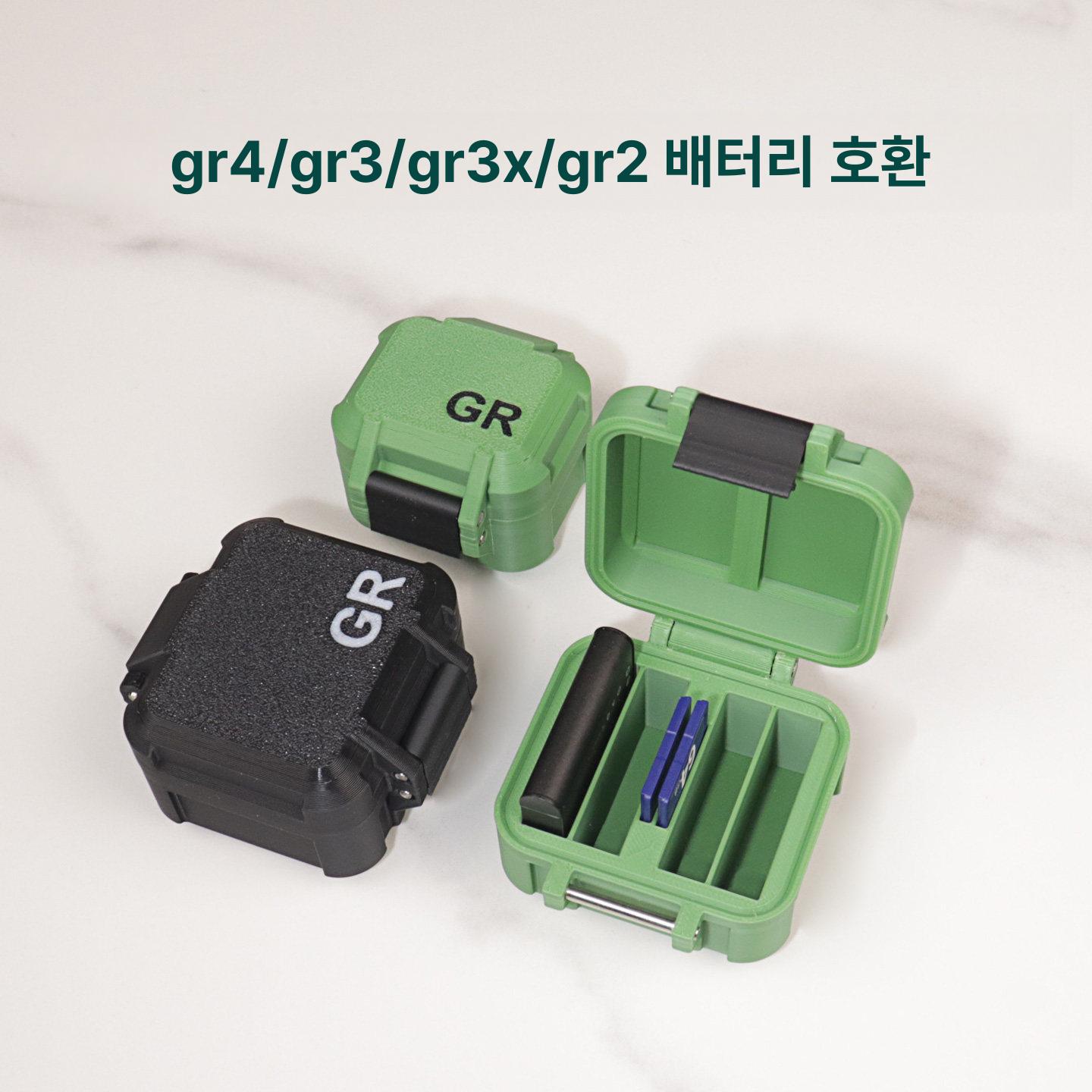 핸들 플레이트 메탈 보조장치 플래시 마운트 장착 그립 블랙 소형 GR3 3x 배터리 보관함 - 상세 이미지 2