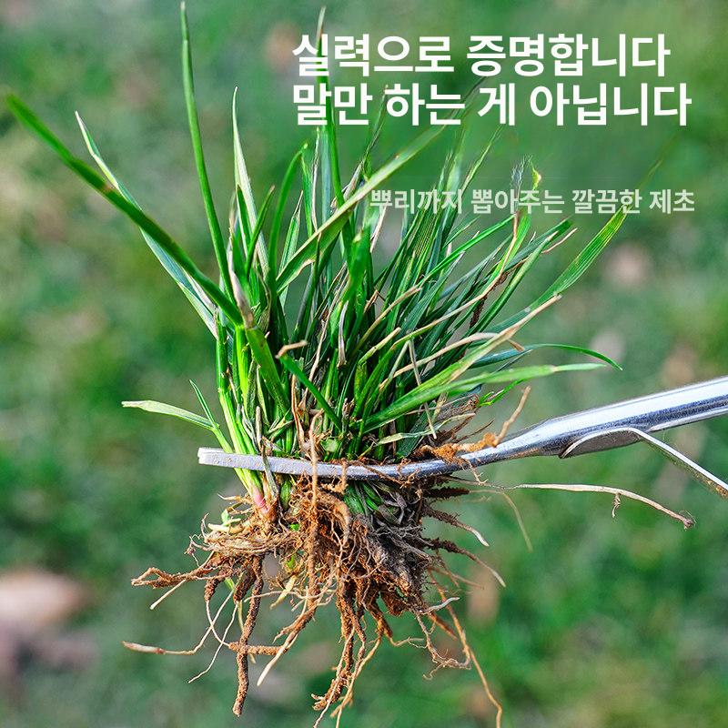 제초 도구 세트 탈부착형 장비 텃밭 관리용 잡초 제거기 스테인리스스틸 제초기 나무손잡이 - 상세 이미지 4