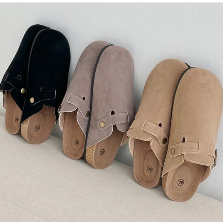여행용 거실실내화 거실슬리퍼 발편한슬리퍼 앞막힌슬리퍼 거실화 편한 실내슬리퍼 실내화 층간소음슬리퍼 - 상품 이미지