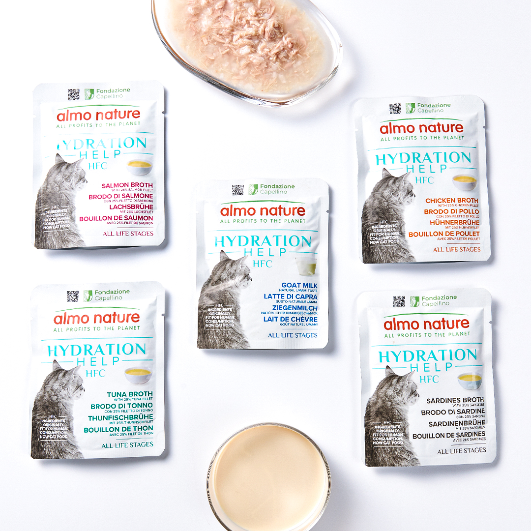 알모네이쳐 캣 기능성 파우치 하이드레이션 헬프 5종 콤보, 50g, 5개 - 상품 이미지