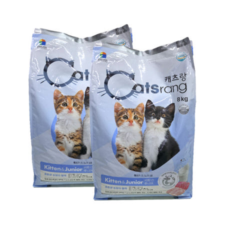 캐츠랑 키튼 8kg x 2개