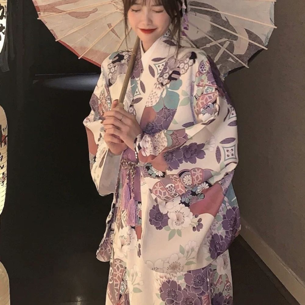 일본 전통의상 유카타 파티복 유니폼 일본전통의상 벨트 - 상세 이미지 5