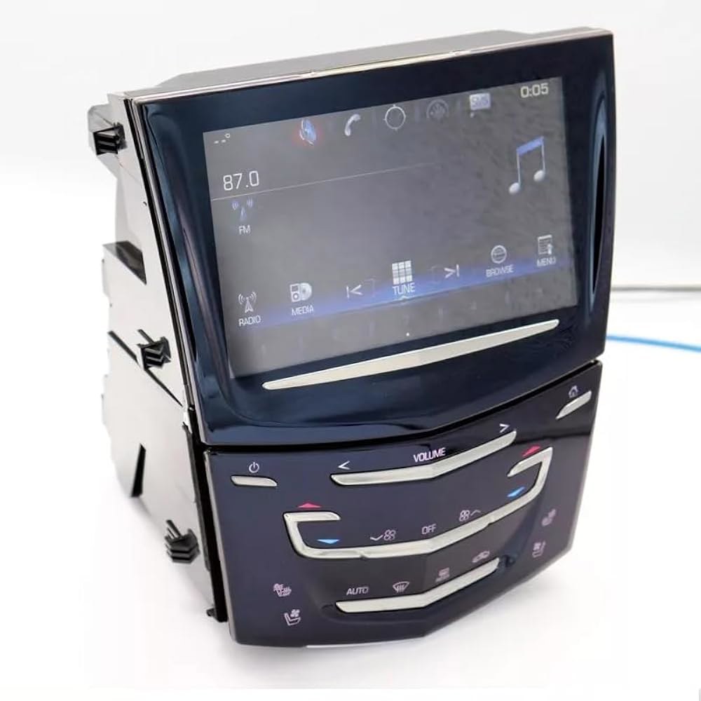 캐딜락 CUE 시스템 터치 스크린 ELR 라디오에 가열 XTS OEM 옵션만 새로운 CTS ATS 포함) 시트 네비게이션 호환(2개의 적합, 2013-2020과 SRX 교체품, - 상세 이미지 2