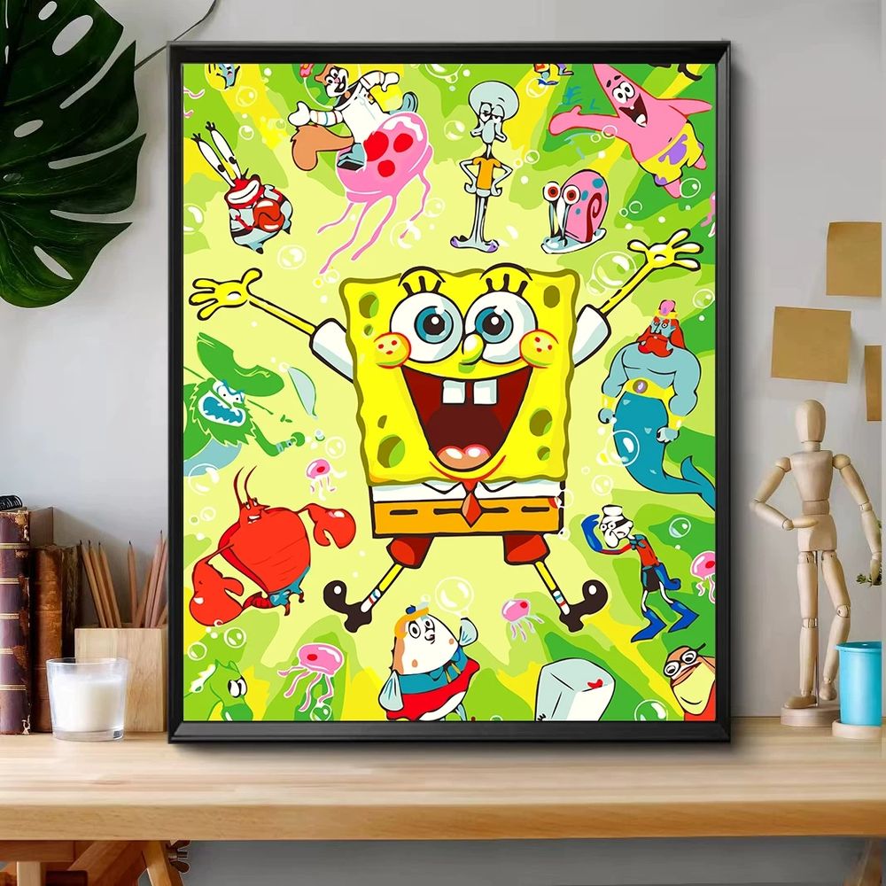보석십자수 풍경 대형 구름 갈매기 50x70 D A. DIY 디지털 유화 풍경화 풍경 유화 거실용 수제 색칠 장식 힐링 및 미니멀리즘 스타일 - 상세 이미지 2