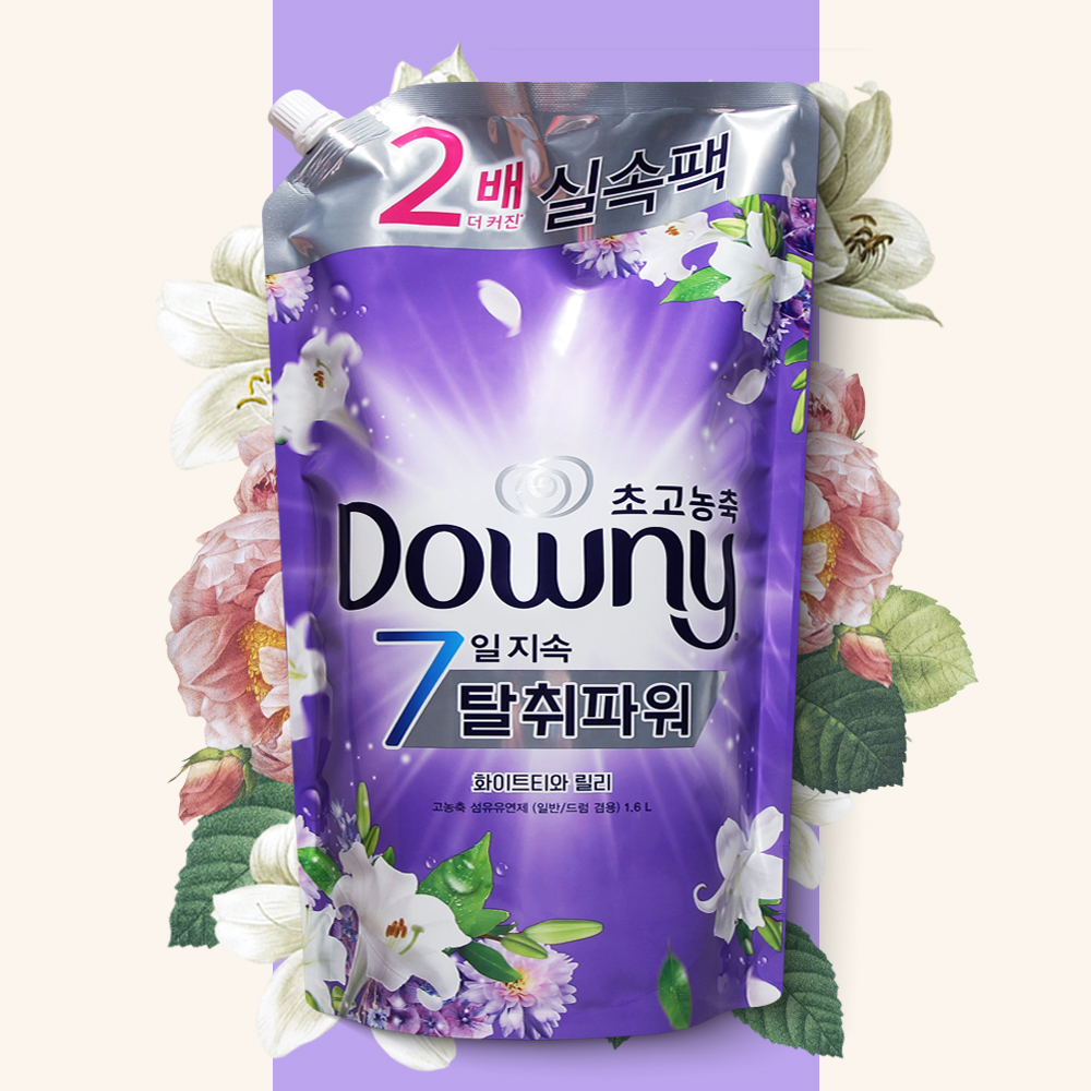 다우니 리필 화이트릴리 섬유유연제 1.6L - 상품 이미지