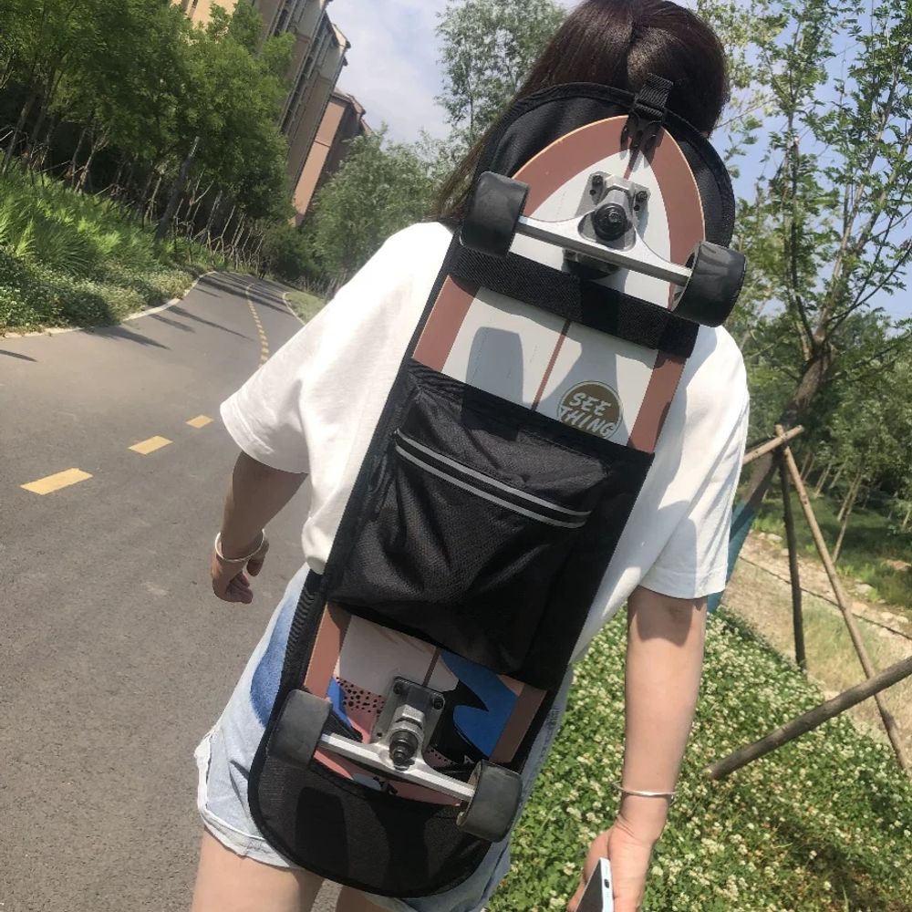 스케이트 보드 가방 크로스백 백팩 댄싱 롱보드 세트 휴대용 - 상세 이미지 5
