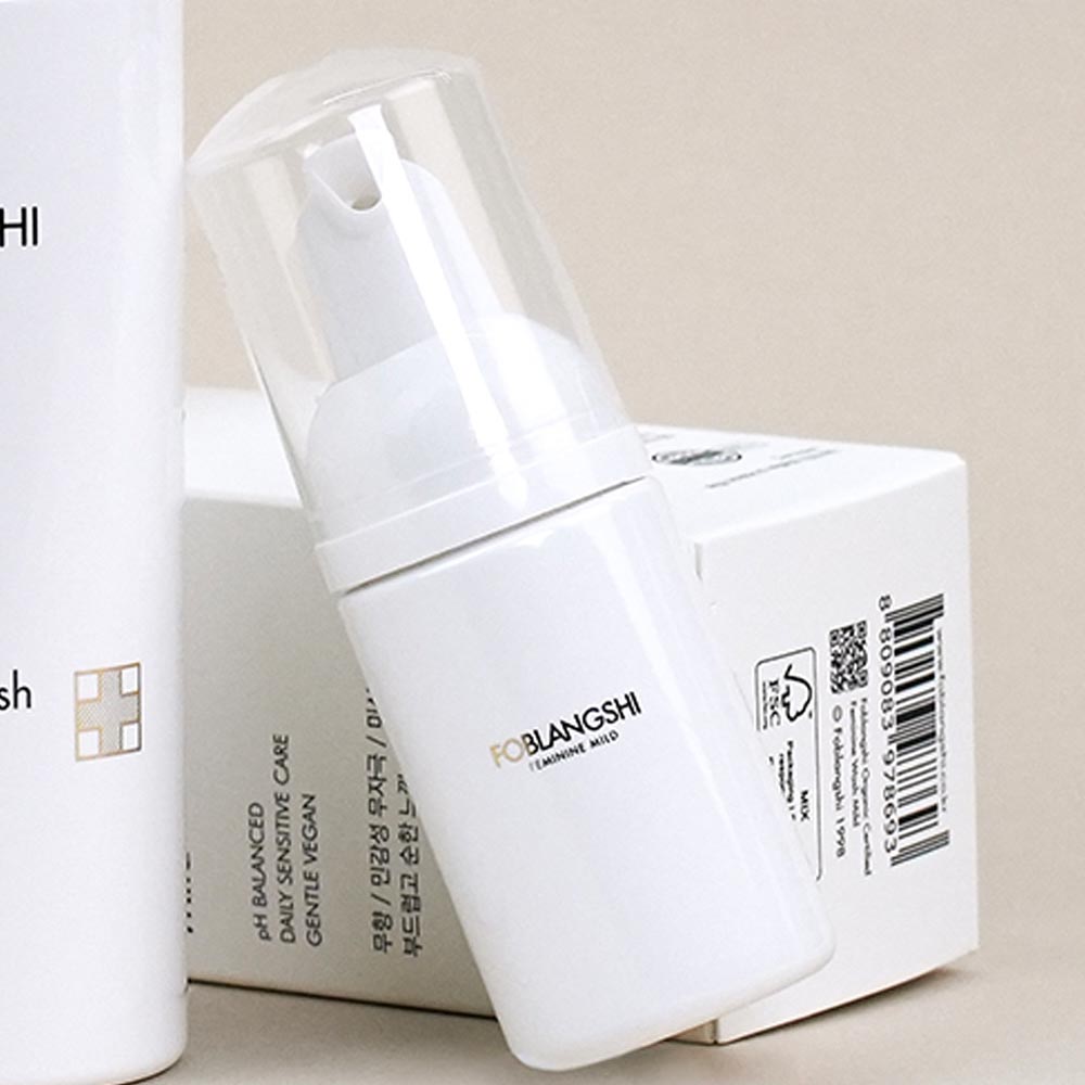 [100%천연성분 칸디다균99%감소]포블랑시 여행휴대용 유기농 여성청결제 Y존냄새30x2P 이미지 2