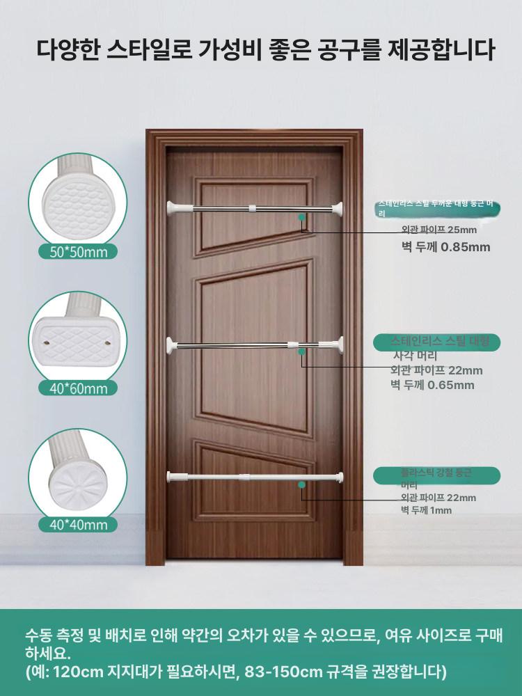 도어 리프트 나무문 문짝 조정 철제문 받침대 설치 주방 스테인리스 레일 롤러 트랙 플래그 - 상세 이미지 3