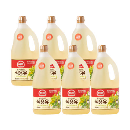 사조해표 식용유 1.8L x 6개