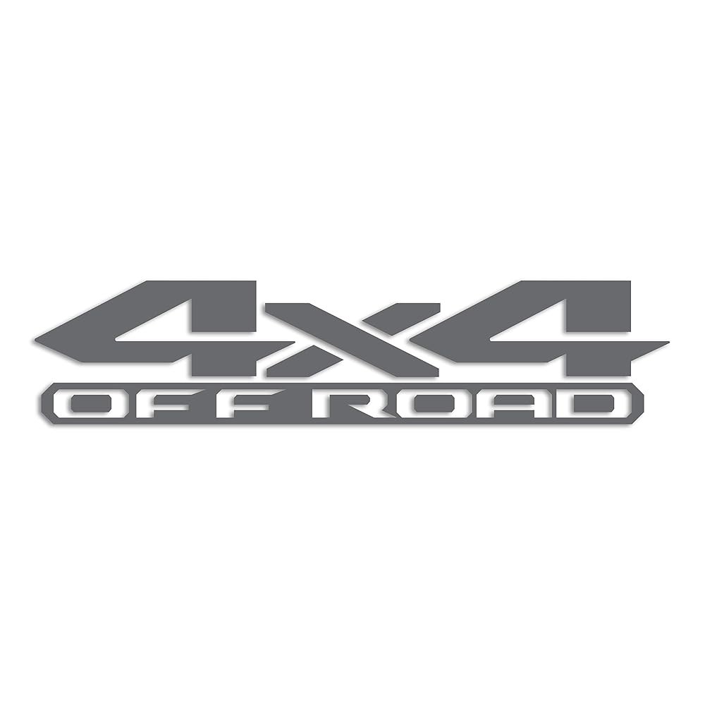실버 4x4 오프로드 베드 사이드 새로운 2500 데칼 비닐 왜건에 파워 1500 닷지 적합 램 3500 Black - 상품 이미지